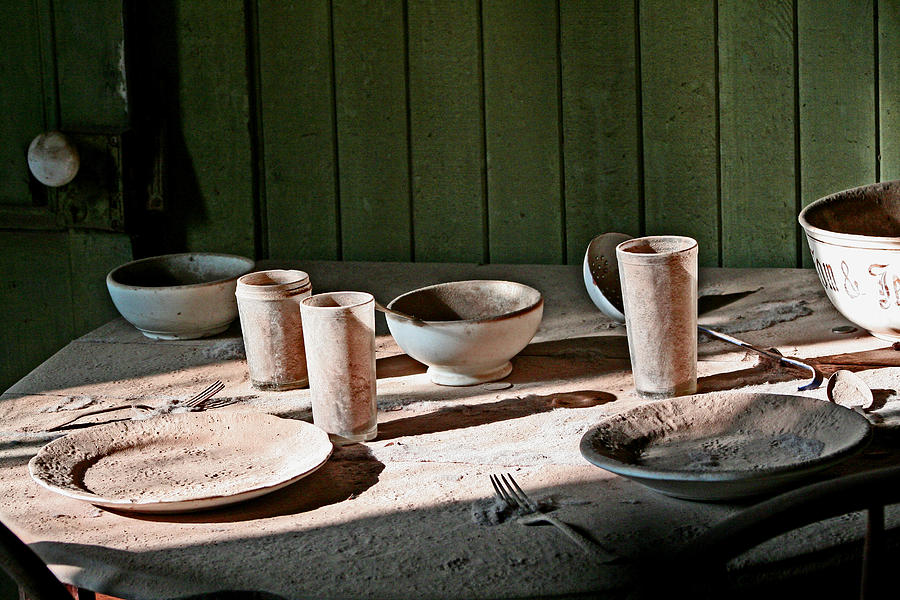 Bodie Place setting for 2 Digital Art by Joseph Coulombe