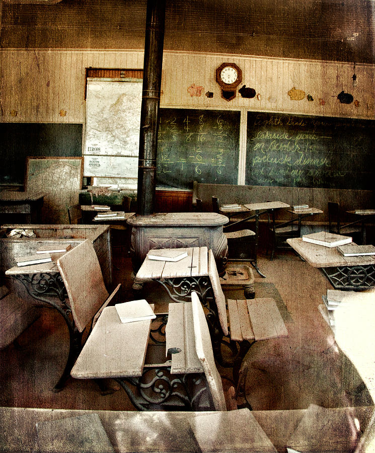 Bodie School Room Photograph by Lana Trussell