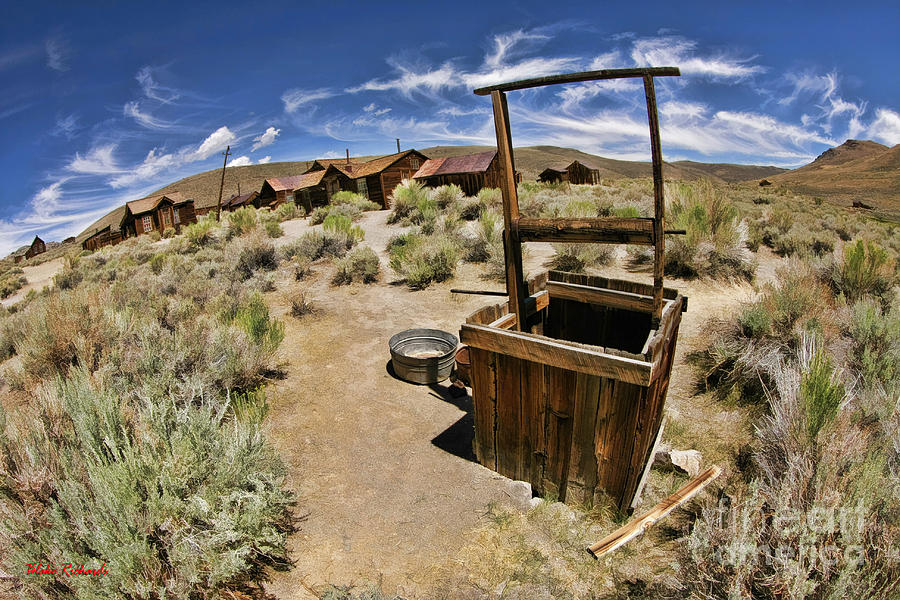 Bodie Well Color Photograph by Blake Richards