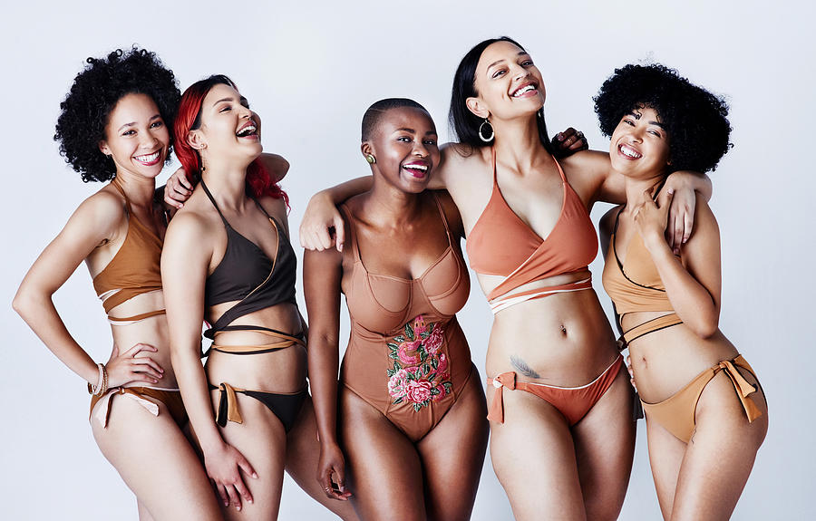 Body positivity - Embrace your body, baby! Photograph by Delmaine Donson