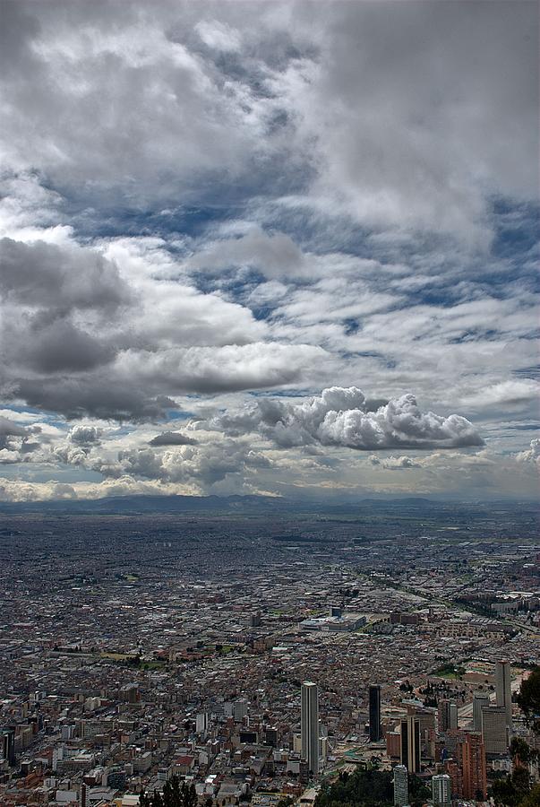 Bogota Skyline Photograph by Steven Richman
