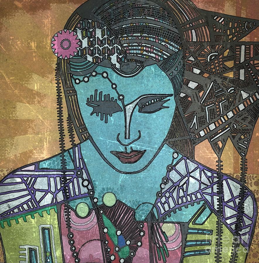 BoHee woman Painting by Amy Sorrell