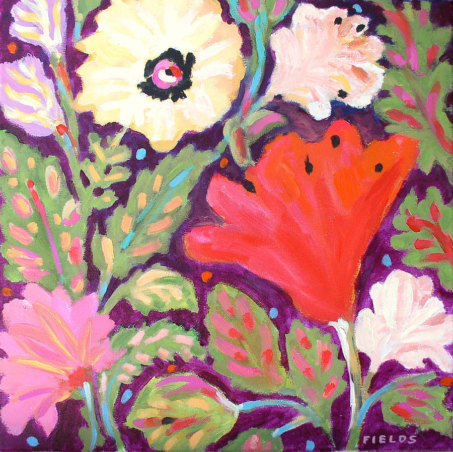 bohemian flower paintings