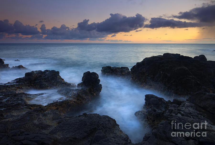 Sunset Photograph - Boiling Sea by Michael Dawson
