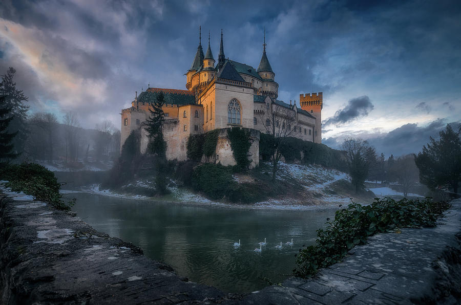 Architecture Photograph - Bojnice Castle by Karol Va?an