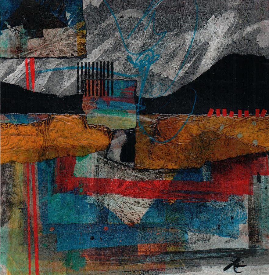 Papers Mixed Media - Bold Start by Laura  Lein-Svencner