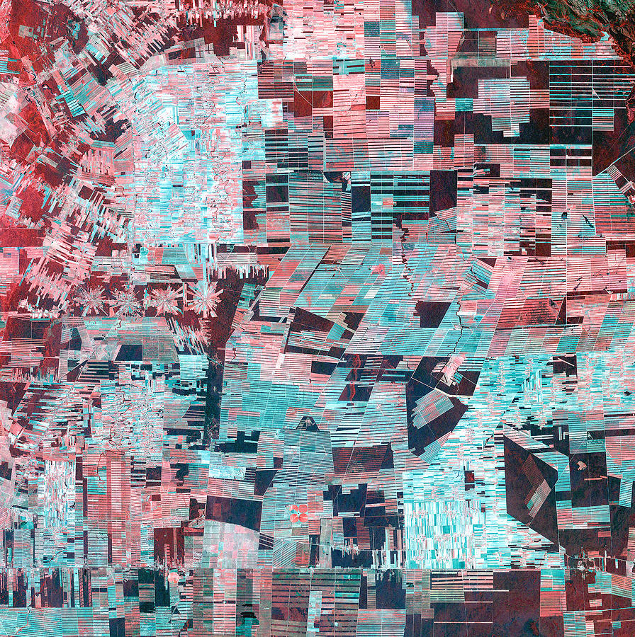 Bolivian Deforestation Photograph by USGS Landsat