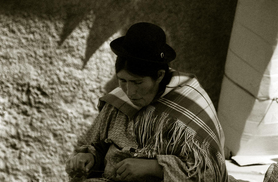 Bolivian Woman Photograph by Amarildo Correa