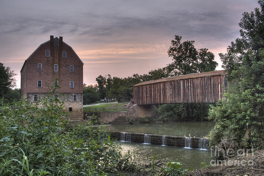 2008 Photograph - Burfordville Mill by Larry Braun 2008 Photograph - Burfordville Mill by Larry Braun