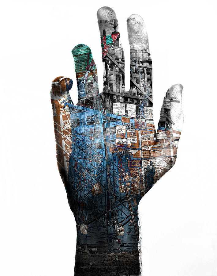 Digital Digital Art - Bollman and Bridge Arms by Mary Clanahan Digital Digital Art - Bollman and Bridge Arms by Mary Clanahan