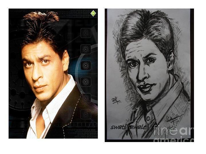 Drawing Shahrukh Khan @iamsrk . . DM for order sketch or WhatsApp  9140819276 . . . #srk #shahrukhkhan #shahrukh #pencildrawing… | Instagram