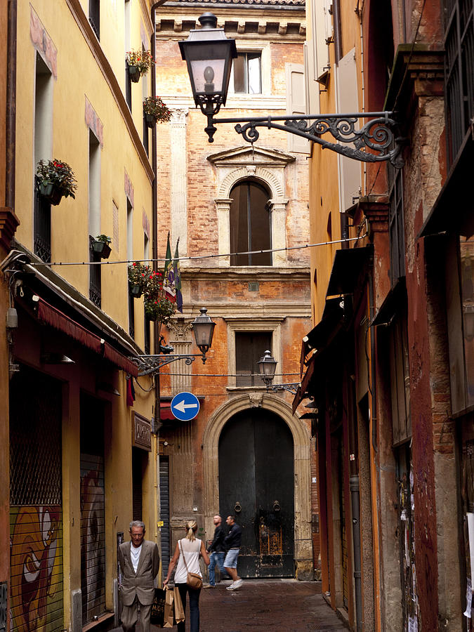 Bologna Alley Photograph by Rae Tucker - Fine Art America