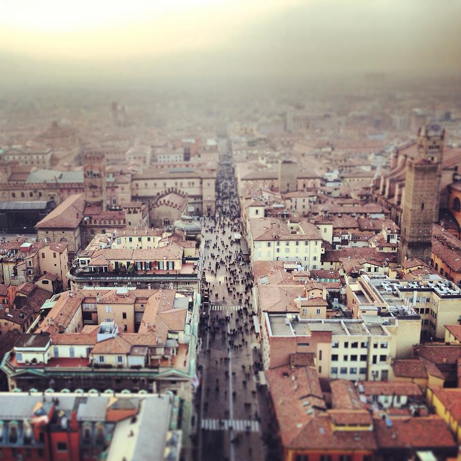 Bologna in miniatura Photograph by Matteo Fagiolino
