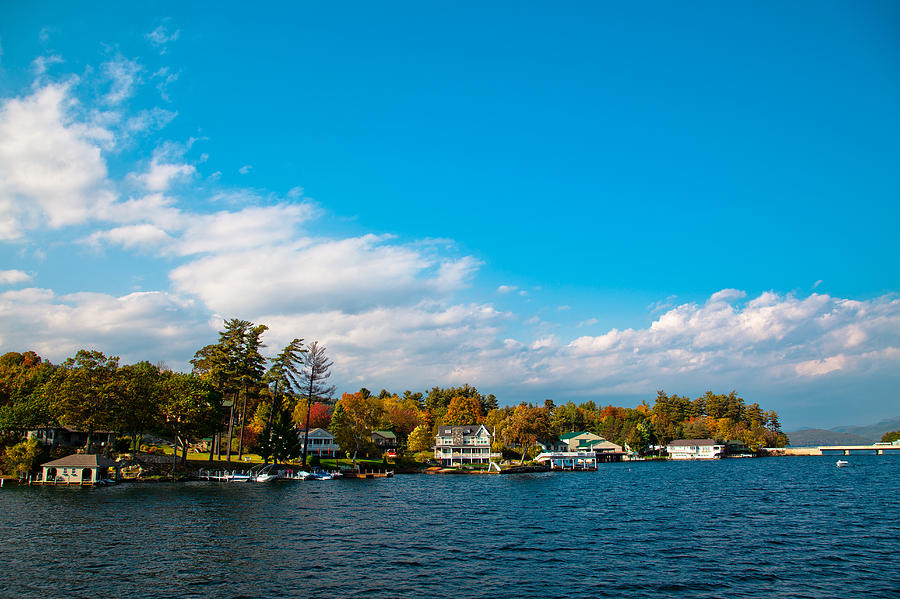 Bolton Landing - location of the Sagamore Hotel on Lake George Photograph by David Patterson