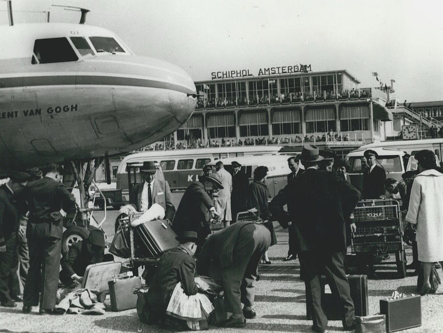 Bomb Scare At Amsterdam Airport Photograph by Retro Images Archive