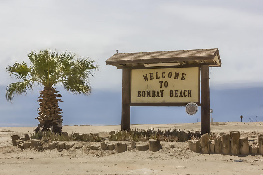 Bombay Beach Digital Art by Photographic Art by Russel Ray Photos