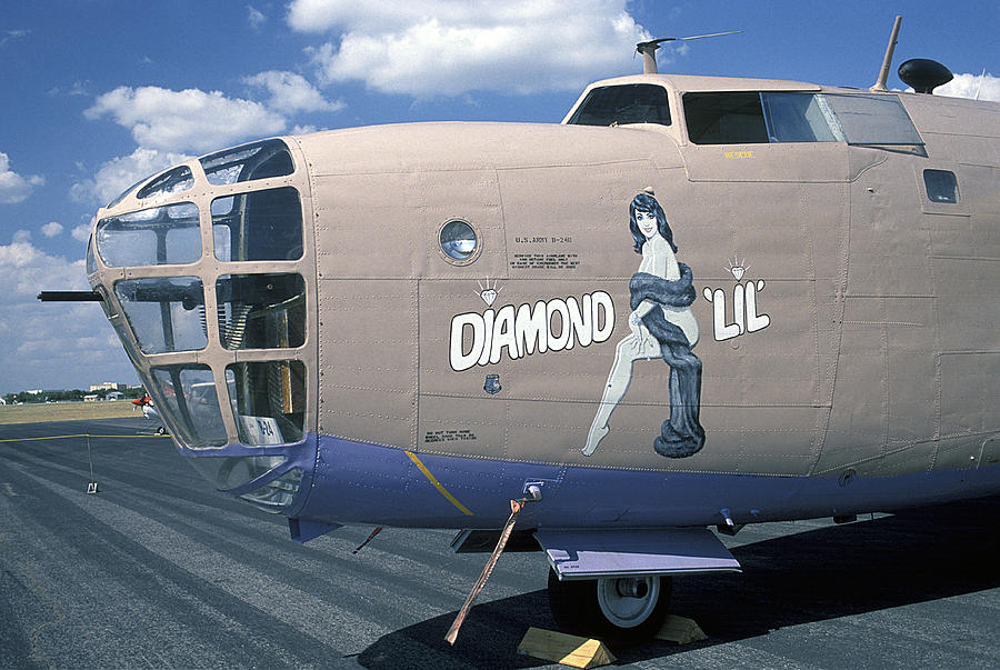 Bomber Nose Art Photograph By Jim Smith Pixels