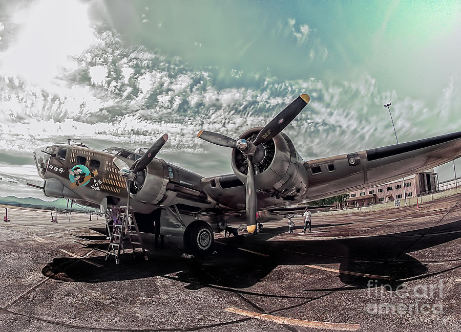 Airplane Photograph - Bombs Away by Billie-Jo Miller