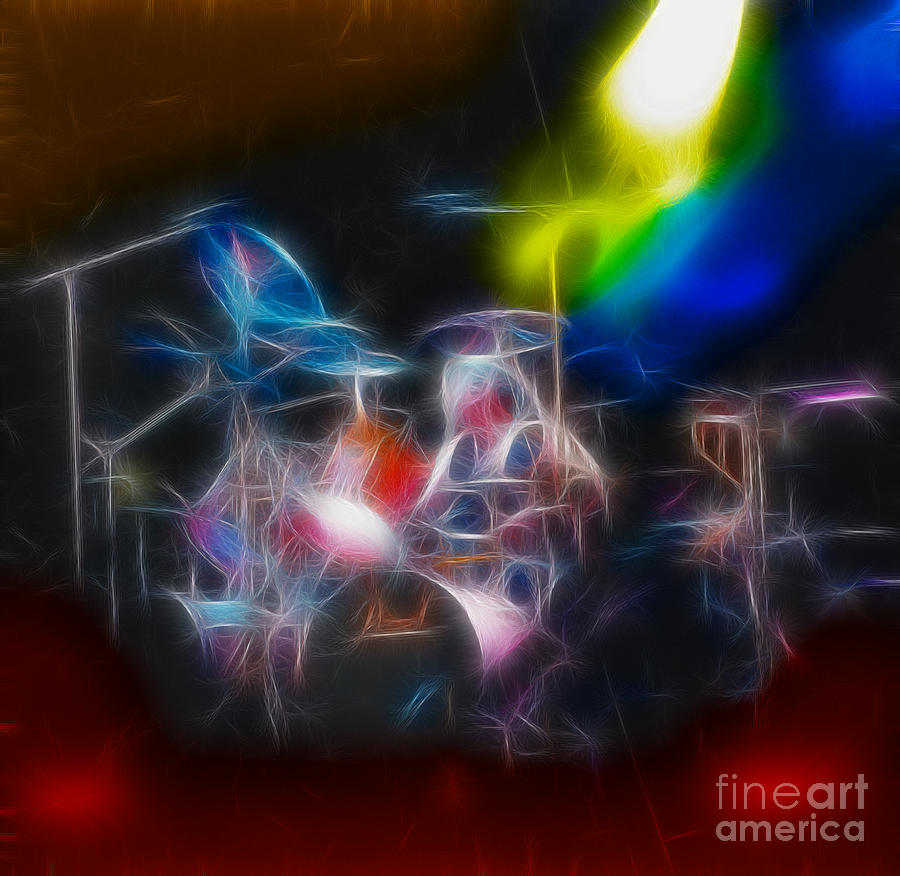 Abstract Photograph - Bon Jovi-Tico-MGB11A-Fractal by Gary Gingrich Galleries