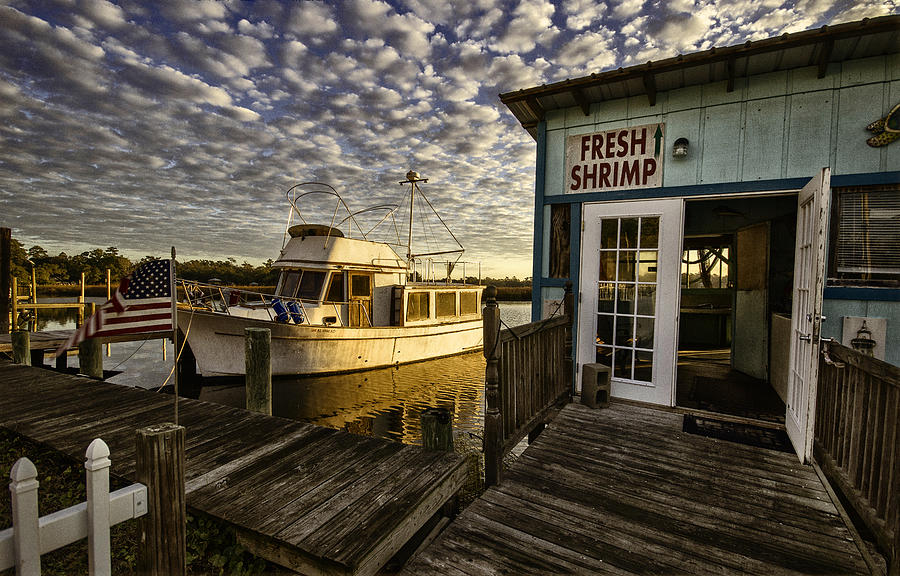 Bon Secour Fish Shop Photograph by Michael Thomas