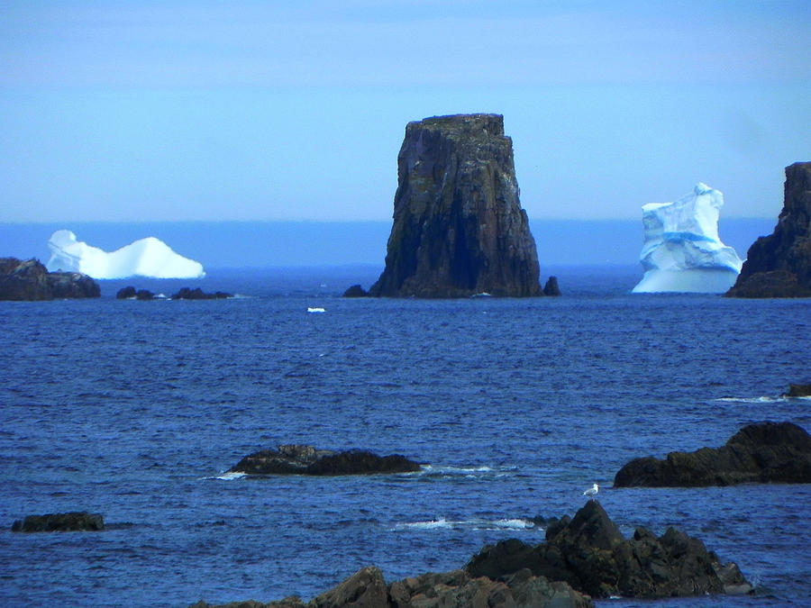 Bonavista Dungeon Iceberg's Photograph by Kristy Fudge - Pixels