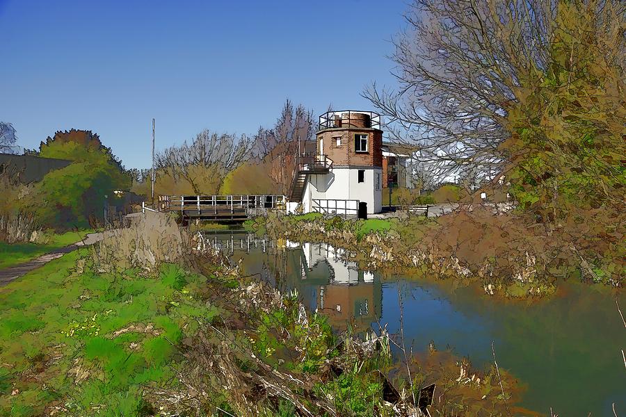 Bonds Mill area Stroudwater Canal Photograph by Ron Harpham