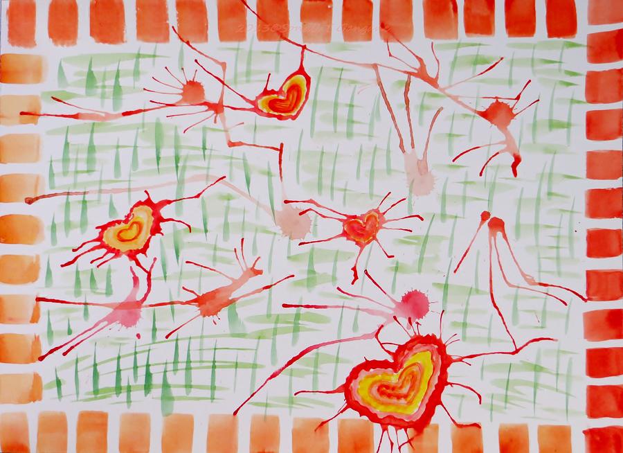 Love Painting - Bonds of LOVE by Sonali Gangane