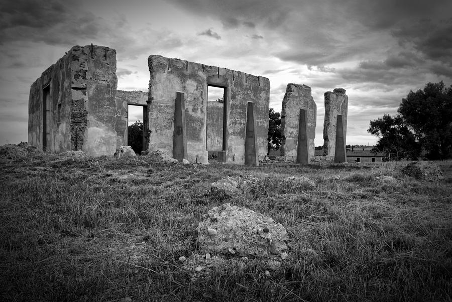 Bones of Fort Laramie Photograph by Ghostwinds Photography