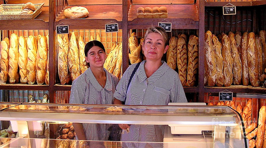 Bread Photograph - Bonjour Mesdames.. by France  Art