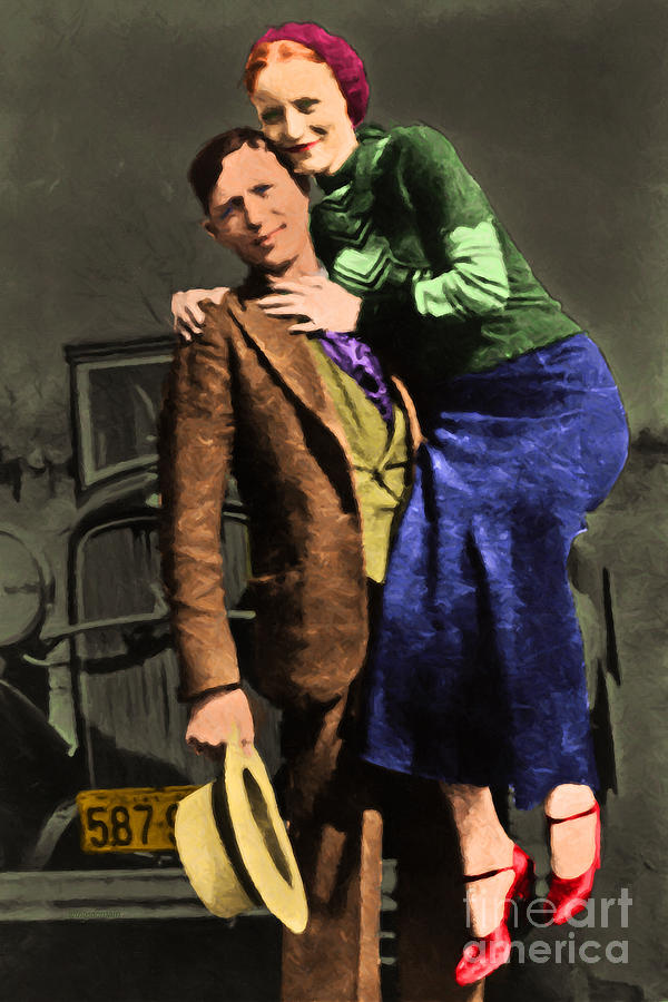 Bonnie and Clyde 20130515 Photograph by Wingsdomain Art and Photography