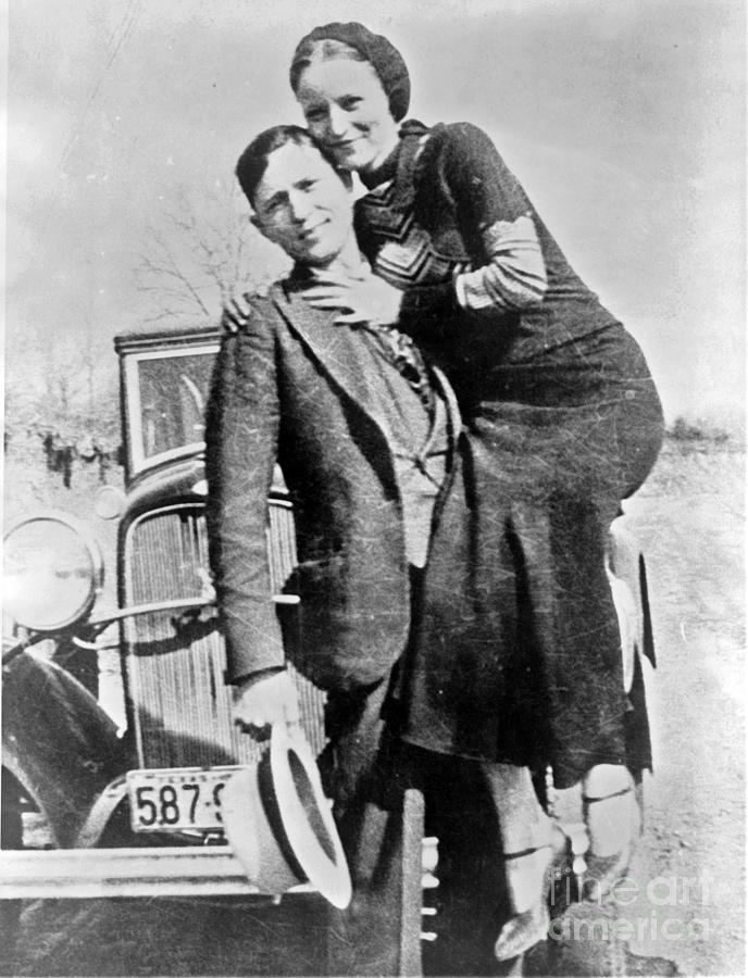 Bonnie And Clyde Photograph by Action