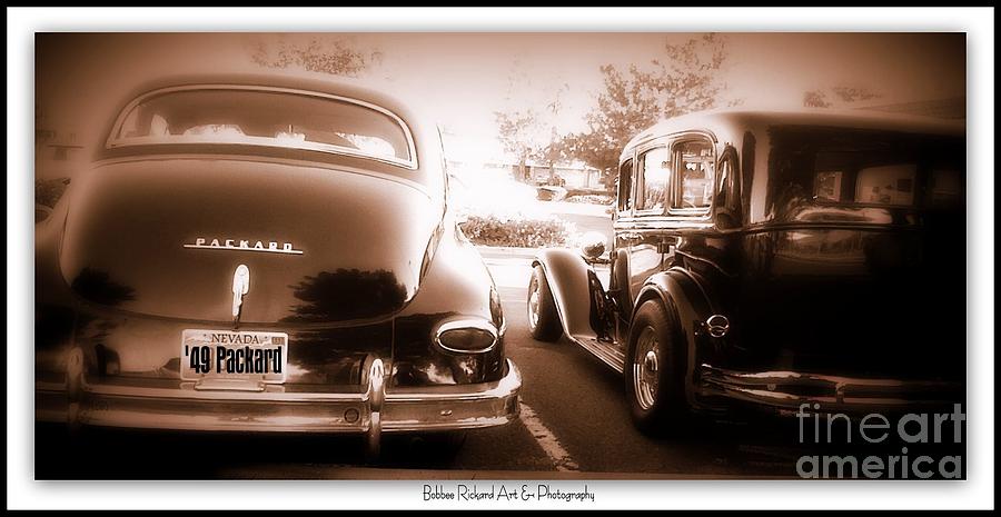 Gangsters Photograph - Bonnie n Clyde by Bobbee Rickard