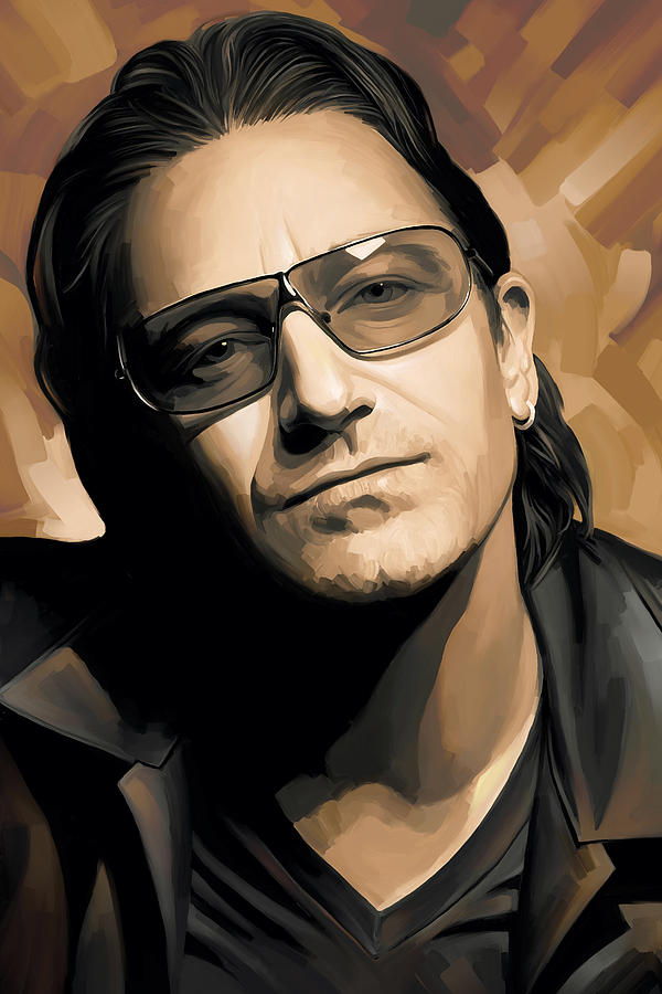 Bono U2 Artwork 2 Painting by Sheraz A - Pixels