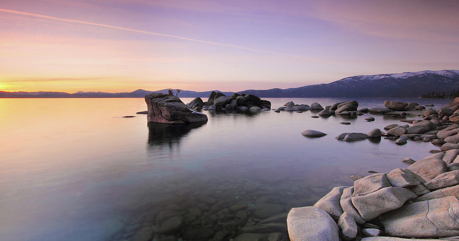 Bonsai Rock, North Lake Tahoe - Usa Photograph by Www.batteredphotographer.com