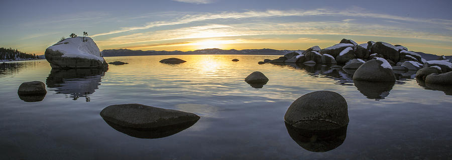 Bonsai Rock Sunset Photograph by Brad Scott