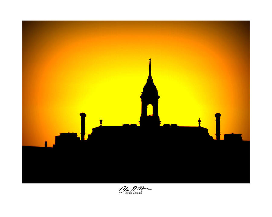 Sunset Photograph - Bonsecours Market Montreal by Chris Miner