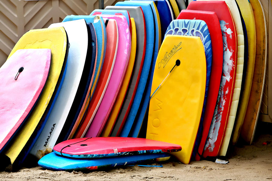 Boogie Boards Photograph by Art Block Collections