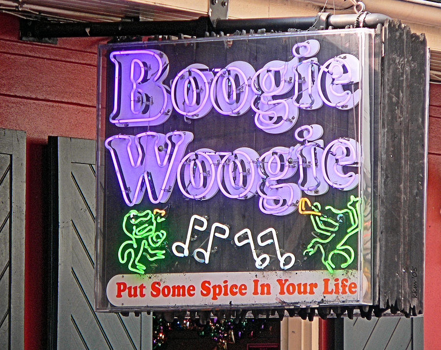 New Orleans Photograph - Boogie Woogie In New Orleans by Kathy K McClellan