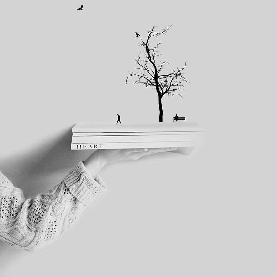Book Drame He+art Photograph by Hadi Malijani