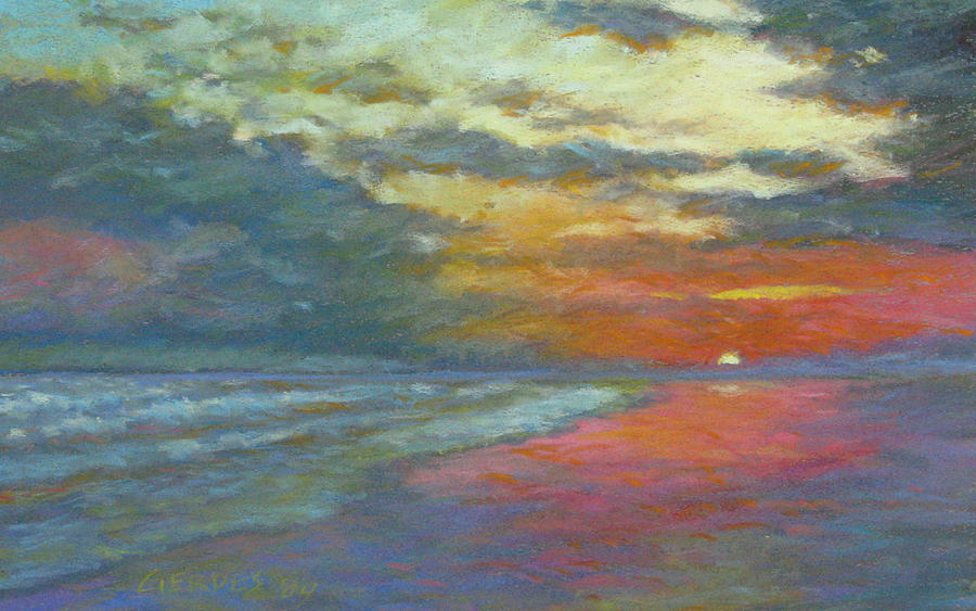 Sunset Pastel - Booker Beach by Delton Gerdes