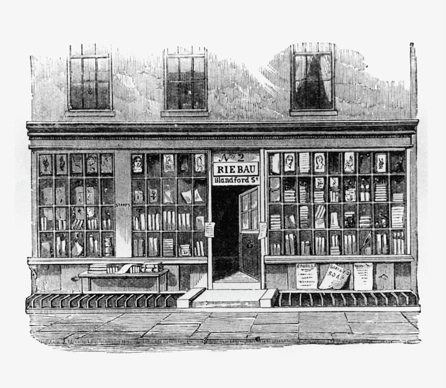 Bookshop Where Faraday Worked Photograph by Science Photo Library