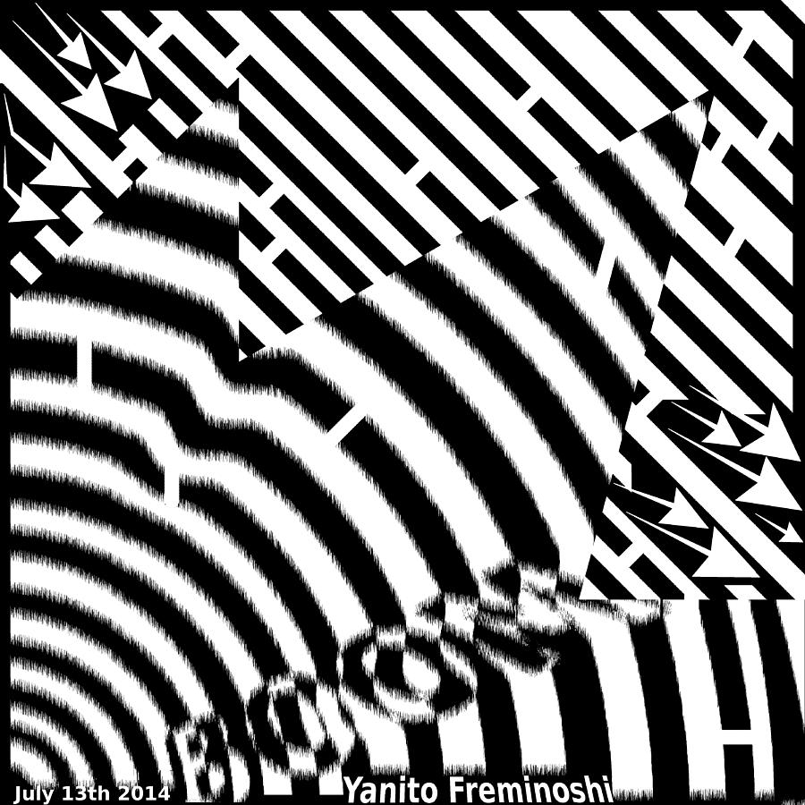 Maze Digital Art - Boom Maze by Yanito Freminoshi