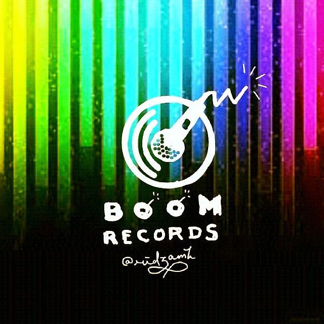 Typography Photograph - Boom Records. 
logo Concept For by Ridza MH