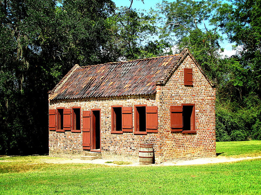 Boone Hall Plantation Slave Quarters Photograph