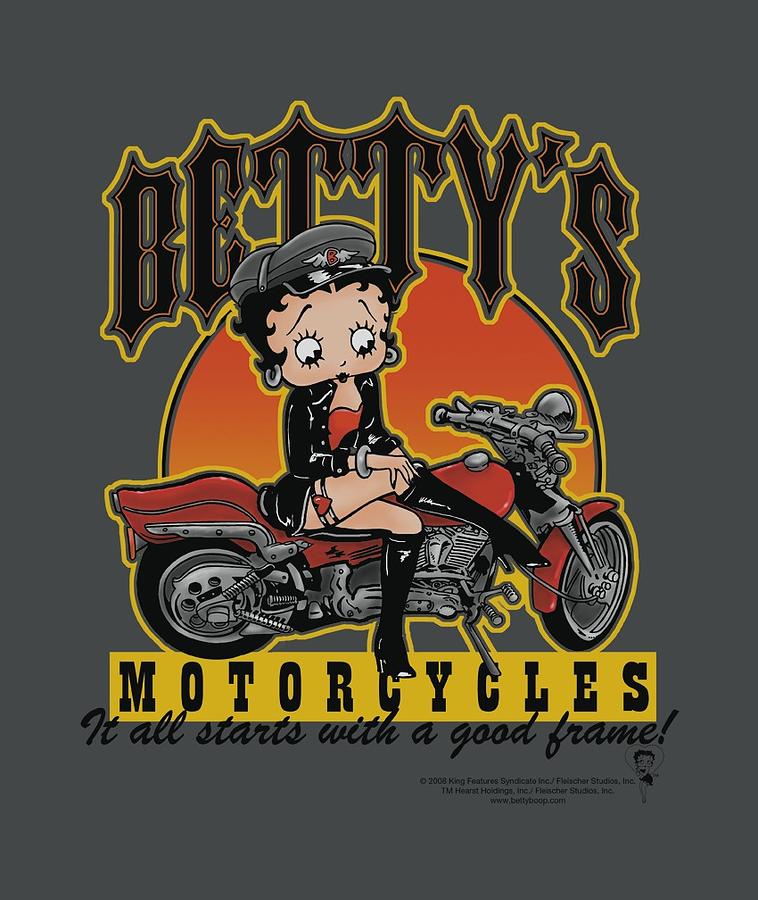 images of betty boop on a motorcycle