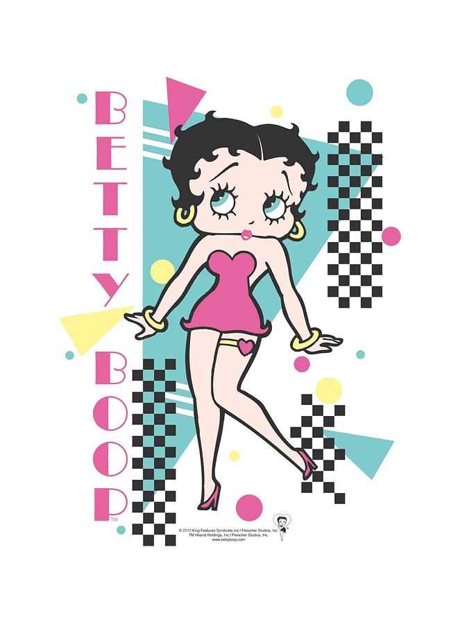 Betty Boop Digital Art - Boop - Booping 80s Style by Brand A