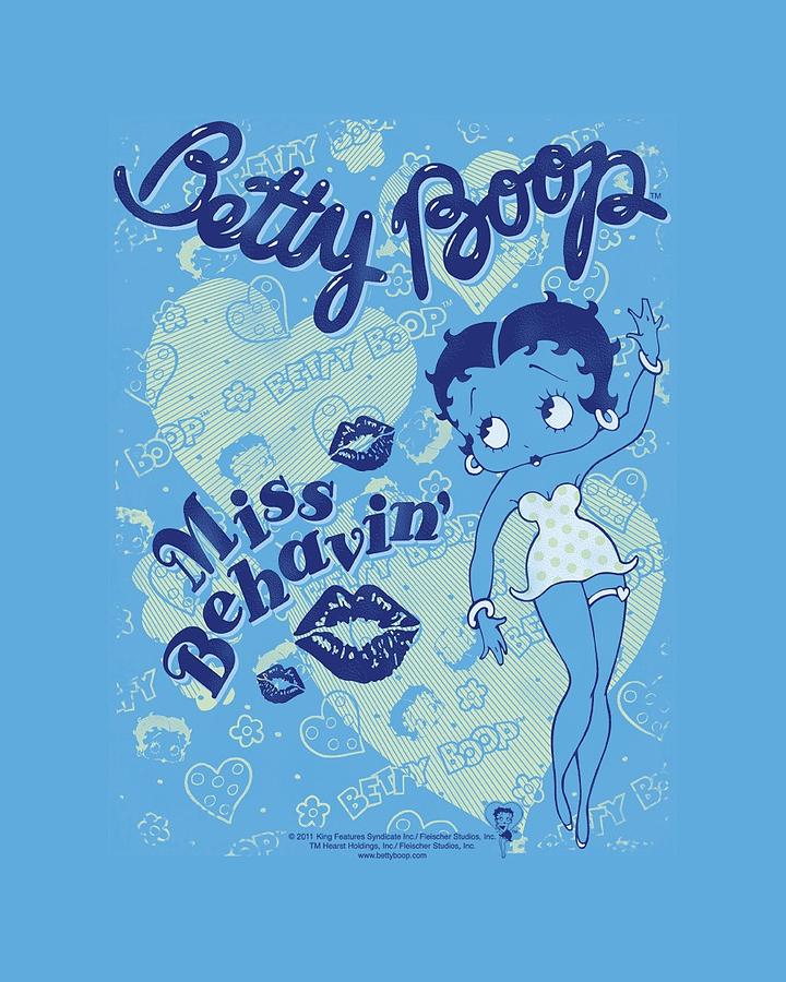 Betty Boop Digital Art - Boop - Miss Behavin by Brand A