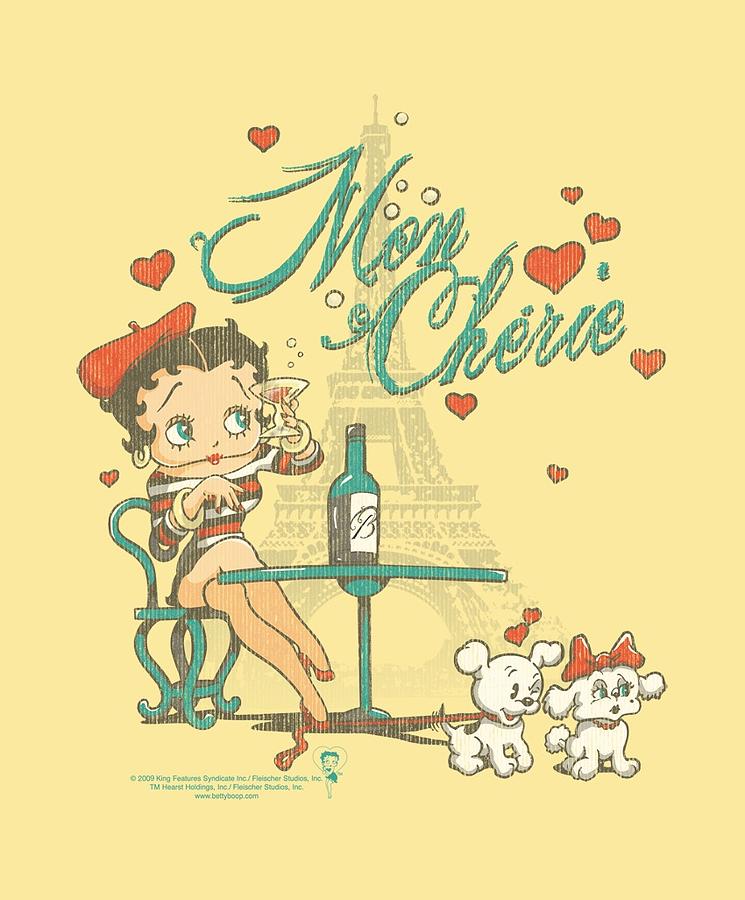 Betty Boop Photograph - Boop - Mon Cherie by Brand A