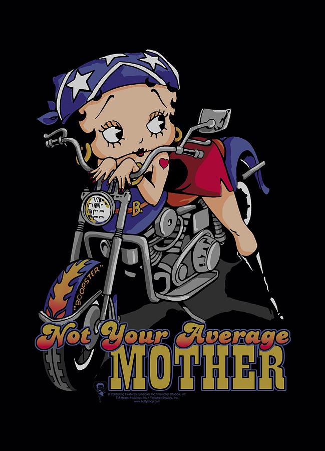 Betty Boop Digital Art - Boop - Not Your Average Mother by Brand A