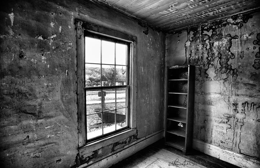 Boos Room - Black and White Photograph by Renee Sullivan